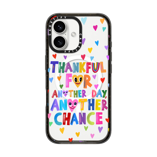 I Scream Colour x CASETiFY iPhone 16 ケース Cartoon,Quote ブラック インパクトケース MagSafe対応 Thankful Mother's Day I Scream Colour x CASETiFY iPhone 16 ケース Cartoon,Quote ブラック インパクトケース MagSafe対応 Thankful Mother's Day