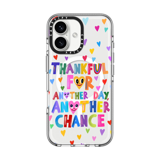 I Scream Colour x CASETiFY iPhone 16 ケース Cartoon,Quote クリア クリア ケース MagSafe対応 Thankful Mother's Day I Scream Colour x CASETiFY iPhone 16 ケース Cartoon,Quote クリア クリア ケース MagSafe対応 Thankful Mother's Day