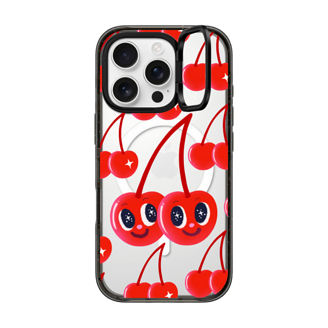 I Scream Colour x CASETiFY iPhone 16 Pro Case Cherry,Strawberry Black インパクトリングスタンドケース MagSafe対応 Cherry Love Back to School I Scream Colour x CASETiFY iPhone 16 Pro Case Cherry,Strawberry Black インパクトリングスタンドケース MagSafe対応 Cherry Love Back to School