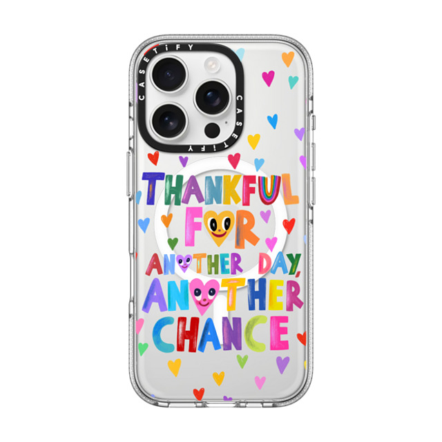 I Scream Colour x CASETiFY iPhone 16 Pro ケース Cartoon,Quote クリア クリア ケース MagSafe対応 Thankful Mother's Day I Scream Colour x CASETiFY iPhone 16 Pro ケース Cartoon,Quote クリア クリア ケース MagSafe対応 Thankful Mother's Day