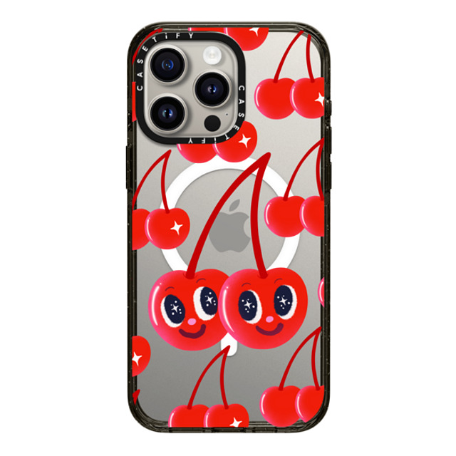 I Scream Colour x CASETiFY iPhone 15 Pro Max Case Cherry,Strawberry Black Impact Case MagSafe Compatible Cherry Love Back to School I Scream Colour x CASETiFY iPhone 15 Pro Max Case Cherry,Strawberry Black Impact Case MagSafe Compatible Cherry Love Back to School