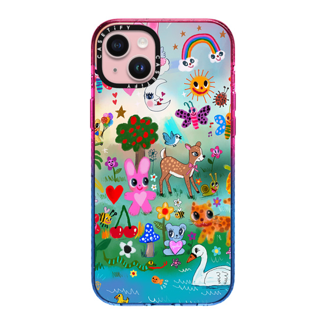 I Scream Colour x CASETiFY iPhone 15 Plus Case Cotton Candy Impact Case POP FANTASY I Scream Colour x CASETiFY iPhone 15 Plus Case Cotton Candy Impact Case POP FANTASY