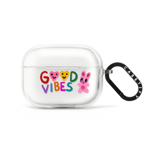 I Scream Colour x CASETiFY AirPods Pro フロスト インパクトケース Good vibes