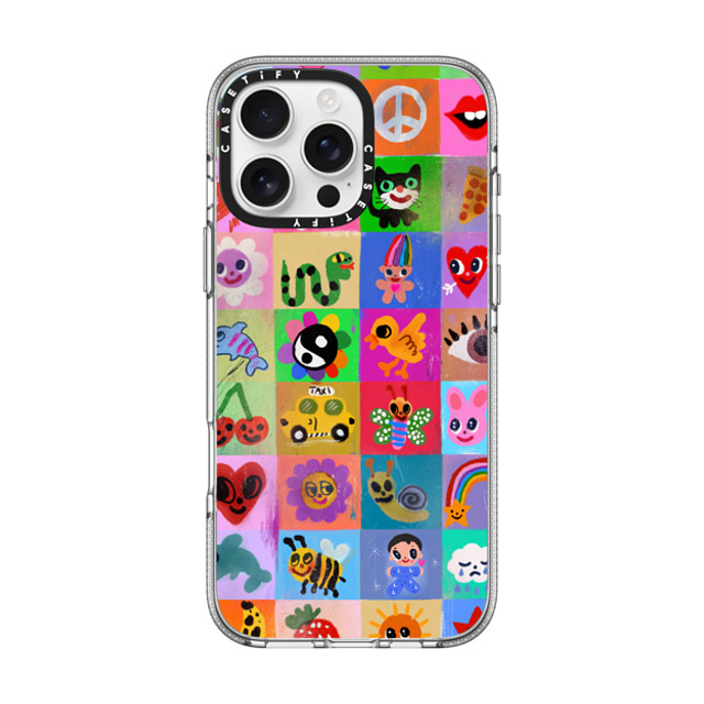 I Scream Colour x CASETiFY iPhone 16 Pro Max Case Sticker,Cat クリア クリア ケース MagSafe対応 Pop Back to School I Scream Colour x CASETiFY iPhone 16 Pro Max Case Sticker,Cat クリア クリア ケース MagSafe対応 Pop Back to School
