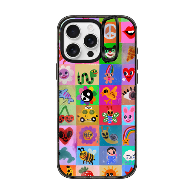 I Scream Colour x CASETiFY iPhone 16 Pro Max Case Sticker,Cat Black インパクトリングスタンドケース MagSafe対応 Pop Back to School I Scream Colour x CASETiFY iPhone 16 Pro Max Case Sticker,Cat Black インパクトリングスタンドケース MagSafe対応 Pop Back to School