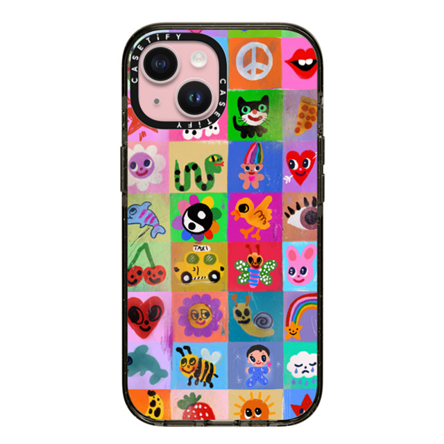 I Scream Colour x CASETiFY iPhone 15 Case Sticker,Cat Black Impact Case MagSafe Compatible Pop Back to School I Scream Colour x CASETiFY iPhone 15 Case Sticker,Cat Black Impact Case MagSafe Compatible Pop Back to School