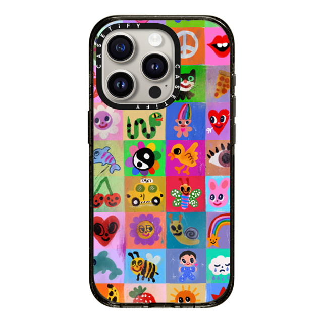 I Scream Colour x CASETiFY iPhone 15 Pro Case Sticker,Cat Black Impact Case MagSafe Compatible Pop Back to School I Scream Colour x CASETiFY iPhone 15 Pro Case Sticker,Cat Black Impact Case MagSafe Compatible Pop Back to School