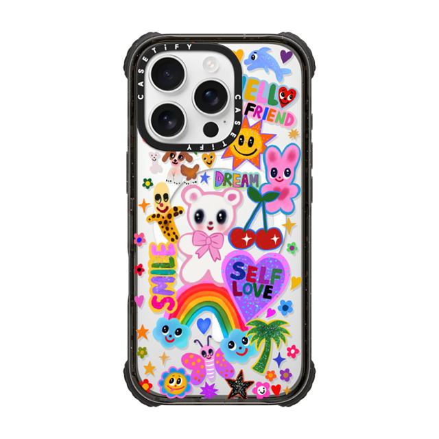 I Scream Colour x CASETiFY iPhone 16 Pro Case Sticker,Summer Black ウルトラ インパクトケース MagSafe 対応 ステッカー Mother's Day I Scream Colour x CASETiFY iPhone 16 Pro Case Sticker,Summer Black ウルトラ インパクトケース MagSafe 対応 ステッカー Mother's Day