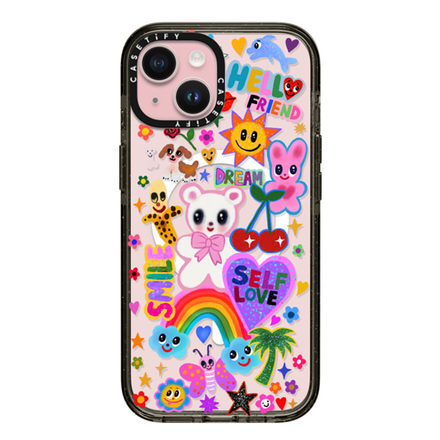 I Scream Colour x CASETiFY iPhone 15 Case Sticker,Summer Black Impact Case MagSafe Compatible ステッカー Back to School I Scream Colour x CASETiFY iPhone 15 Case Sticker,Summer Black Impact Case MagSafe Compatible ステッカー Back to School