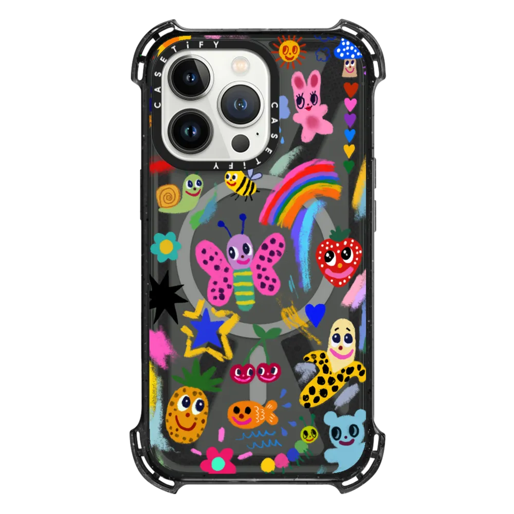 Impact iPhone 13 Pro Max Case MagSafe Compatible - Lucky Cat