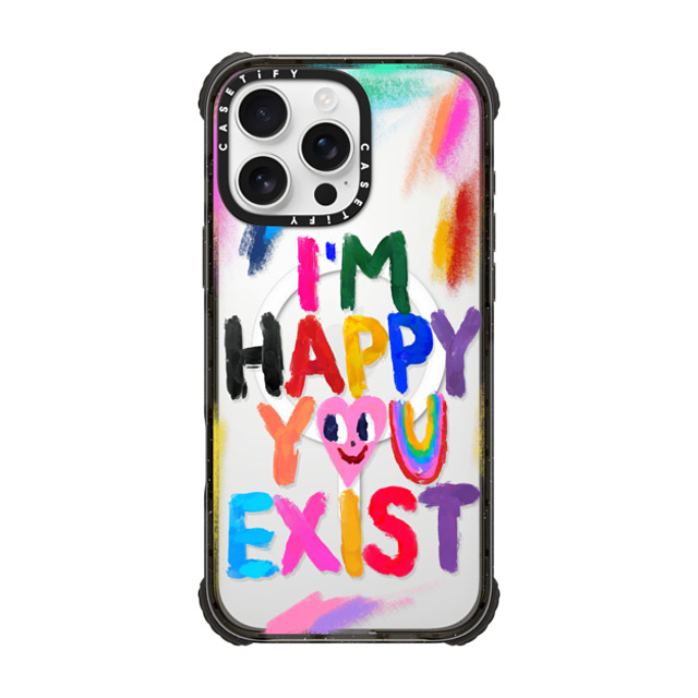 I Scream Colour x CASETiFY iPhone 16 Pro Max Case Heart,Cartoon Black ウルトラ インパクトケース MagSafe 対応 Happy you exist Back to School I Scream Colour x CASETiFY iPhone 16 Pro Max Case Heart,Cartoon Black ウルトラ インパクトケース MagSafe 対応 Happy you exist Back to School