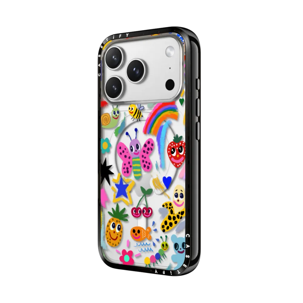 Compact iPhone 17 Pro Max Case MagSafe Compatible - Good vibes