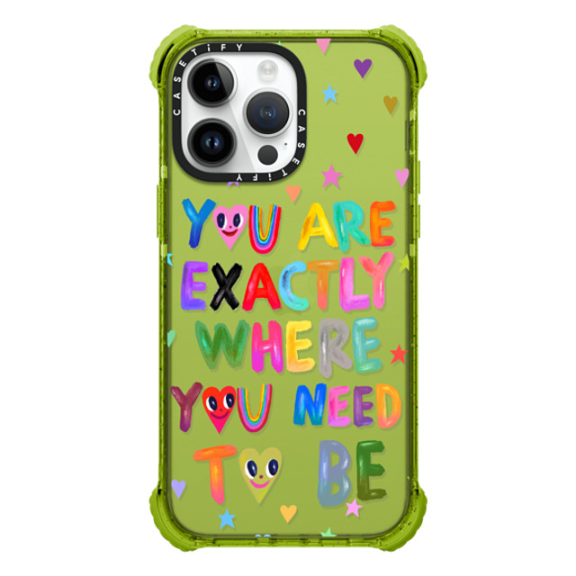 I Scream Colour x CASETiFY iPhone 14 Pro Max Case Heart,Cartoon Kiwi ウルトラインパクトケース You are exactly where you need to be Back to School I Scream Colour x CASETiFY iPhone 14 Pro Max Case Heart,Cartoon Kiwi ウルトラインパクトケース You are exactly where you need to be Back to School