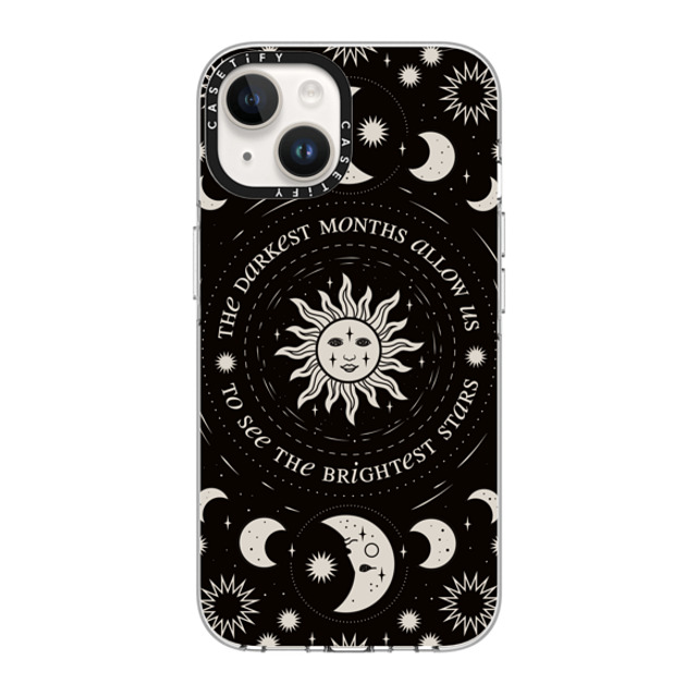 Forensics and Flowers x CASETiFY iPhone 14 Case Clear Clear Case MagSafe Compatible Brightest Stars Forensics and Flowers x CASETiFY iPhone 14 Case Clear Clear Case MagSafe Compatible Brightest Stars