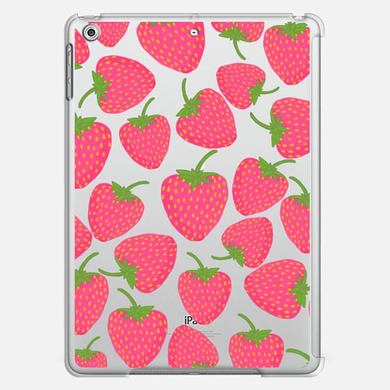 Strawberry Sweet (transparent) iPad Air 2 เคส by Lisa Argyropoulos ...