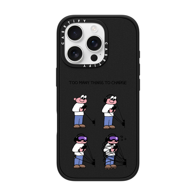soon. easy x CASETiFY iPhone 16 Pro Case Quote,Emerging マットブラック Impact Case MagSafe Compatible Too Many Things Mother's Day soon. easy x CASETiFY iPhone 16 Pro Case Quote,Emerging マットブラック Impact Case MagSafe Compatible Too Many Things Mother's Day