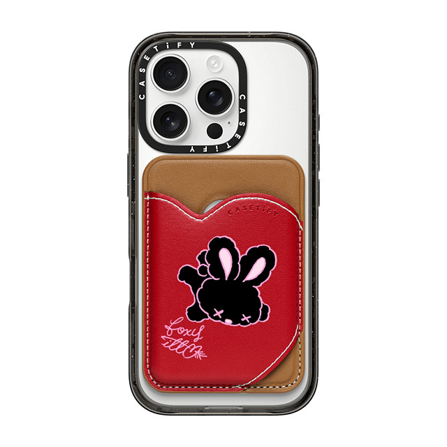 foxy illustrations x CASETiFY MagSafe ウォレット Cartoon タン Snappy BioVeg MagSafe ハートウォレット XX Black Bunny Mother's Day foxy illustrations x CASETiFY MagSafe ウォレット Cartoon タン Snappy BioVeg MagSafe ハートウォレット XX Black Bunny Mother's Day