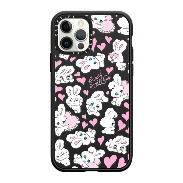 foxy illustrations x CASETiFY iPhone 12 Pro ケース Cartoon マットブラック インパクトケース MagSafe対応 Sweetheart Mix Father's Day foxy illustrations x CASETiFY iPhone 12 Pro ケース Cartoon マットブラック インパクトケース MagSafe対応 Sweetheart Mix Father's Day