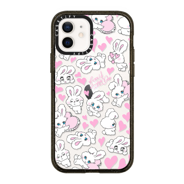 foxy illustrations x CASETiFY iPhone 12 ケース Cartoon ブラック インパクトケース Sweetheart Mix Mother's Day foxy illustrations x CASETiFY iPhone 12 ケース Cartoon ブラック インパクトケース Sweetheart Mix Mother's Day