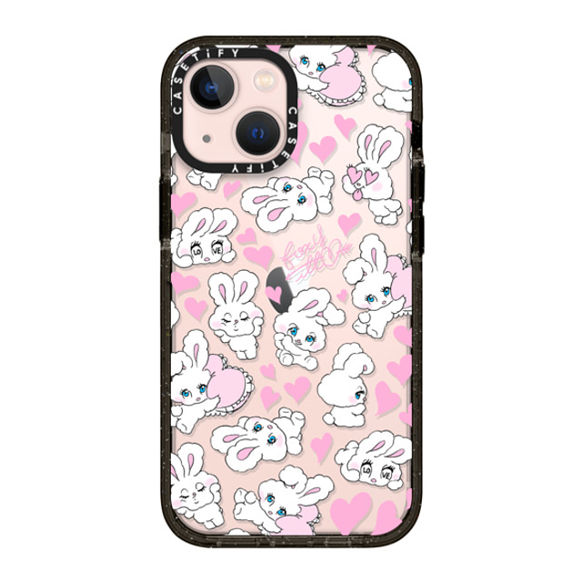 foxy illustrations x CASETiFY iPhone 13 Mini Case Cartoon Black インパクトケース Sweetheart Mix Mother's Day foxy illustrations x CASETiFY iPhone 13 Mini Case Cartoon Black インパクトケース Sweetheart Mix Mother's Day
