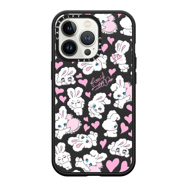 foxy illustrations x CASETiFY iPhone 13 Pro Case Cartoon Matte Black Impact Case Sweetheart Mix Mother's Day foxy illustrations x CASETiFY iPhone 13 Pro Case Cartoon Matte Black Impact Case Sweetheart Mix Mother's Day