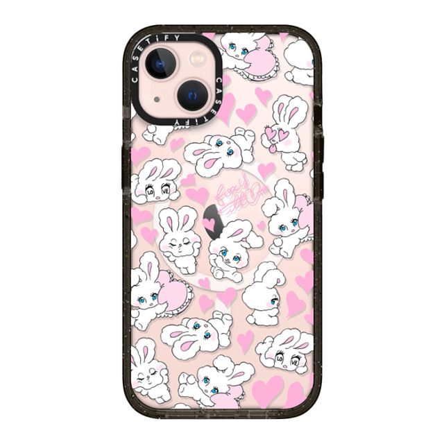 foxy illustrations x CASETiFY iPhone 13 ケース Cartoon ブラック インパクトケース MagSafe対応 Sweetheart Mix Father's Day foxy illustrations x CASETiFY iPhone 13 ケース Cartoon ブラック インパクトケース MagSafe対応 Sweetheart Mix Father's Day