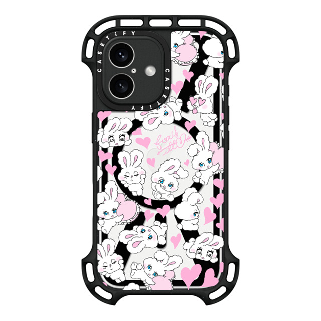 foxy illustrations x CASETiFY iPhone 16 Case Black ウルトラ バウンスケース MagSafe対応 Sweetheart Mix foxy illustrations x CASETiFY iPhone 16 Case Black ウルトラ バウンスケース MagSafe対応 Sweetheart Mix