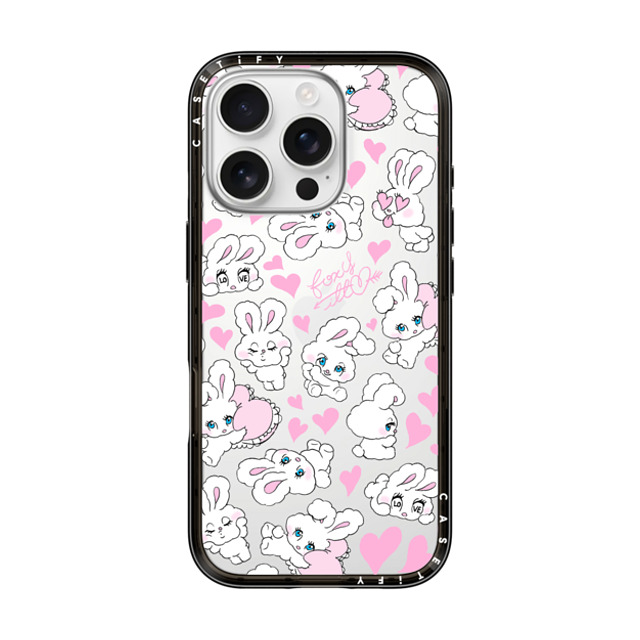 foxy illustrations x CASETiFY iPhone 16 Pro Case Black インパクトライトケース Sweetheart Mix foxy illustrations x CASETiFY iPhone 16 Pro Case Black インパクトライトケース Sweetheart Mix