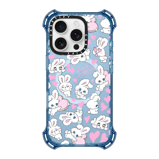 foxy illustrations x CASETiFY iPhone 16 Pro Case ベイビーブルー バウンスケース Sweetheart Mix foxy illustrations x CASETiFY iPhone 16 Pro Case ベイビーブルー バウンスケース Sweetheart Mix