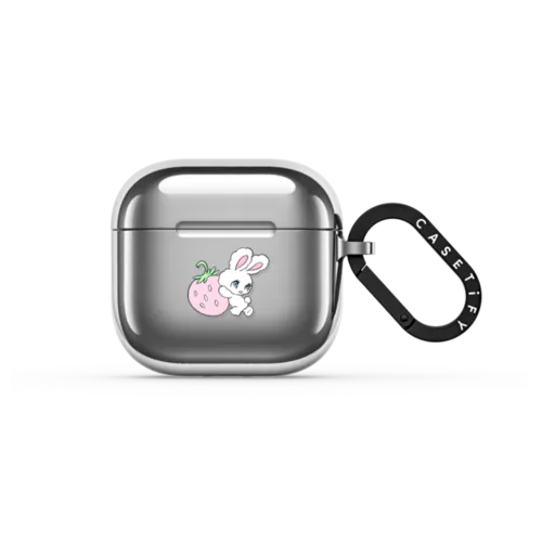 AirPods 4 - Bunny Carrying Strawberry