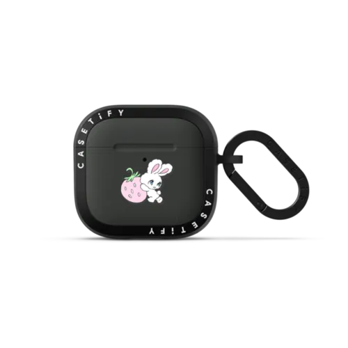 AirPods 4 - Bunny Carrying Strawberry
