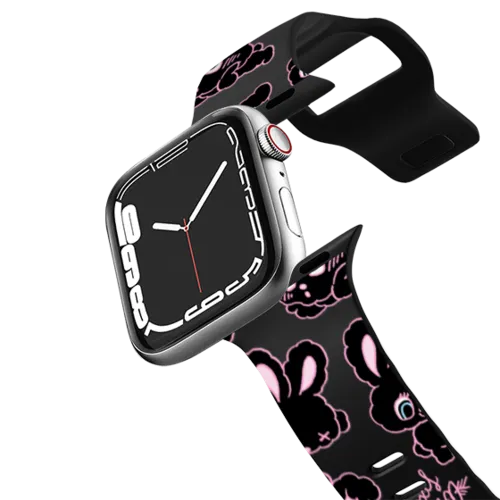 Apple Watch Series 7-9 (45mm) - Black Bunnies