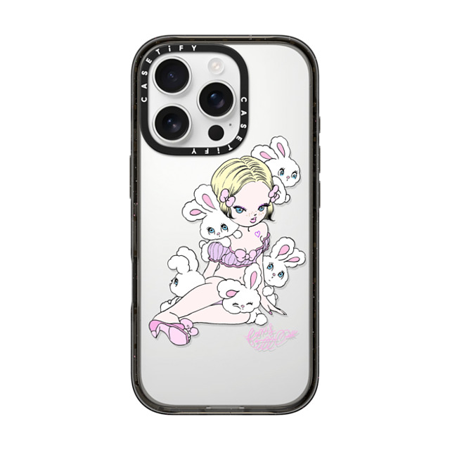 foxy illustrations x CASETiFY iPhone 16 Pro Case Cartoon Black Impact Case Lonely Bunnies Club Mother's Day foxy illustrations x CASETiFY iPhone 16 Pro Case Cartoon Black Impact Case Lonely Bunnies Club Mother's Day