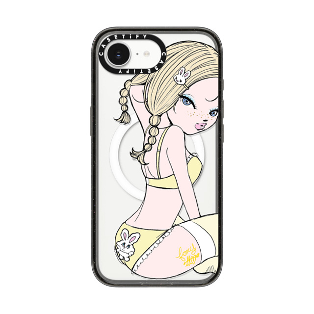 foxy illustrations x CASETiFY iPhone 16e ケース Summer,Cartoon ブラック インパクトケース MagSafe対応 Banana Milk Father's Day foxy illustrations x CASETiFY iPhone 16e ケース Summer,Cartoon ブラック インパクトケース MagSafe対応 Banana Milk Father's Day
