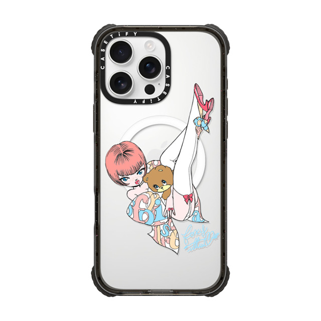 foxy illustrations x CASETiFY iPhone 16 Pro Max Case Cartoon,Love Black ウルトラ インパクトケース MagSafe 対応 Upside Down Mother's Day foxy illustrations x CASETiFY iPhone 16 Pro Max Case Cartoon,Love Black ウルトラ インパクトケース MagSafe 対応 Upside Down Mother's Day