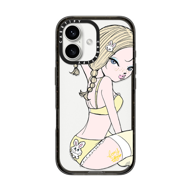 foxy illustrations x CASETiFY iPhone 16 ケース Summer,Cartoon ブラック インパクトケース Banana Milk Father's Day foxy illustrations x CASETiFY iPhone 16 ケース Summer,Cartoon ブラック インパクトケース Banana Milk Father's Day