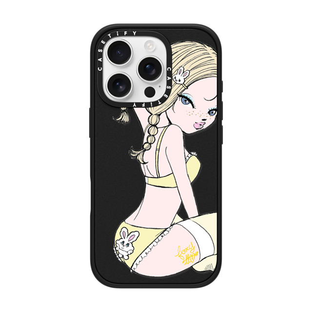 foxy illustrations x CASETiFY iPhone 16 Pro Case Matte Black Impact Case Banana Milk foxy illustrations x CASETiFY iPhone 16 Pro Case Matte Black Impact Case Banana Milk