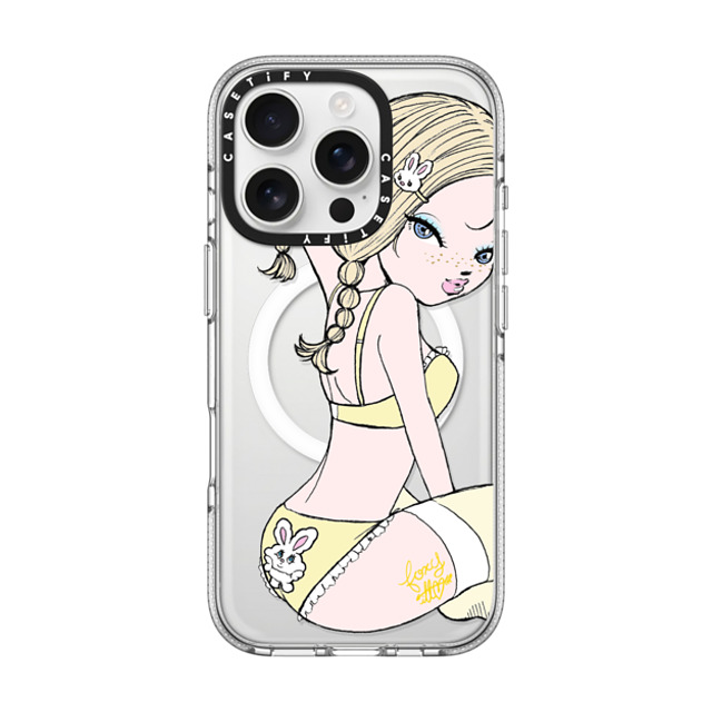 foxy illustrations x CASETiFY iPhone 16 Pro Case Clear Clear Case MagSafe Compatible Banana Milk foxy illustrations x CASETiFY iPhone 16 Pro Case Clear Clear Case MagSafe Compatible Banana Milk