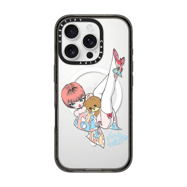 foxy illustrations x CASETiFY iPhone 16 Pro Case Cartoon,Love Black Impact Case MagSafe Compatible Upside Down Mother's Day foxy illustrations x CASETiFY iPhone 16 Pro Case Cartoon,Love Black Impact Case MagSafe Compatible Upside Down Mother's Day
