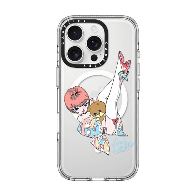 foxy illustrations x CASETiFY iPhone 16 Pro Case Cartoon,Love Clear Clear Case MagSafe Compatible Upside Down Mother's Day foxy illustrations x CASETiFY iPhone 16 Pro Case Cartoon,Love Clear Clear Case MagSafe Compatible Upside Down Mother's Day