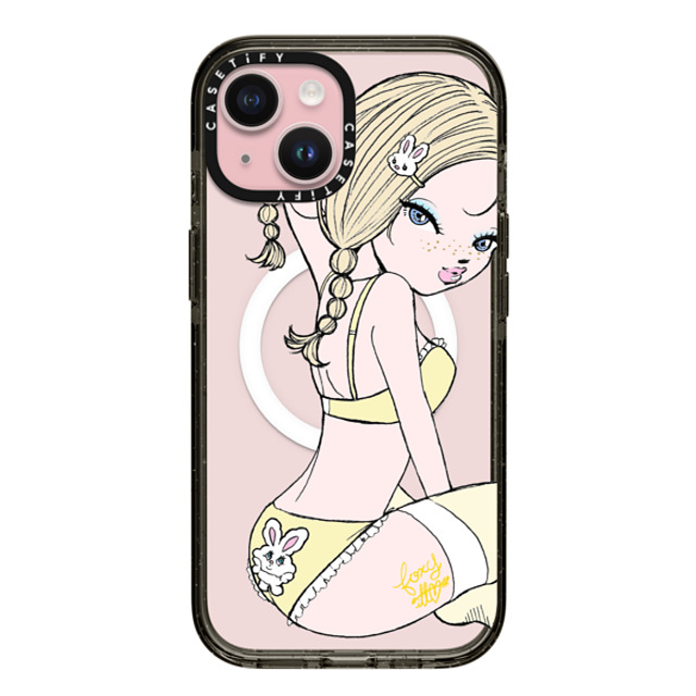 foxy illustrations x CASETiFY iPhone 15 Case Summer,Cartoon ブラック インパクトケース MagSafe対応 Banana Milk Mother's Day foxy illustrations x CASETiFY iPhone 15 Case Summer,Cartoon ブラック インパクトケース MagSafe対応 Banana Milk Mother's Day