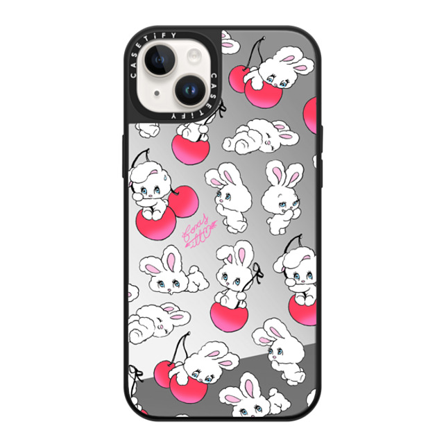 foxy illustrations x CASETiFY iPhone 14 Plus Case Cherry,Fruit Silver on Black ミラーケース MagSafe対応 Cherry Mix Mother's Day foxy illustrations x CASETiFY iPhone 14 Plus Case Cherry,Fruit Silver on Black ミラーケース MagSafe対応 Cherry Mix Mother's Day
