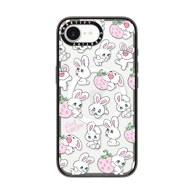 foxy illustrations x CASETiFY iPhone 16e Case Fruit,Heart Black Impact Case MagSafe Compatible Strawberry Mix Back to School foxy illustrations x CASETiFY iPhone 16e Case Fruit,Heart Black Impact Case MagSafe Compatible Strawberry Mix Back to School