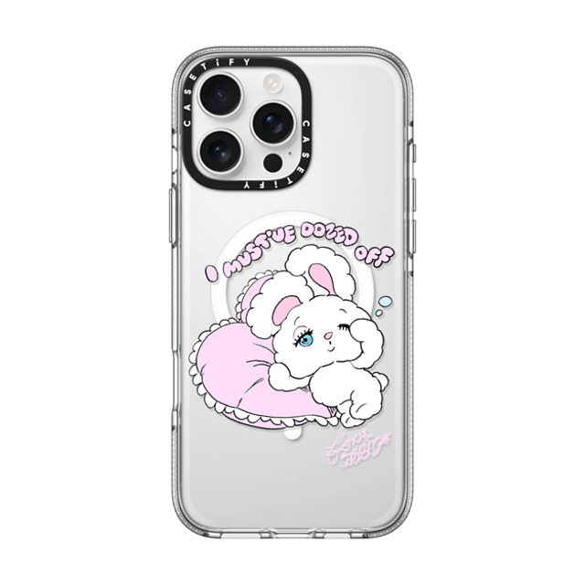 foxy illustrations x CASETiFY iPhone 16 Pro Max ケース クリア クリア ケース MagSafe対応 Awakening of QT