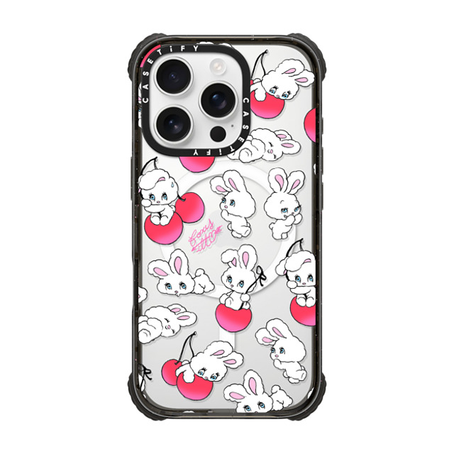 foxy illustrations x CASETiFY iPhone 16 Pro Case Cherry,Fruit Black ウルトラ インパクトケース MagSafe 対応 Cherry Mix Father's Day foxy illustrations x CASETiFY iPhone 16 Pro Case Cherry,Fruit Black ウルトラ インパクトケース MagSafe 対応 Cherry Mix Father's Day