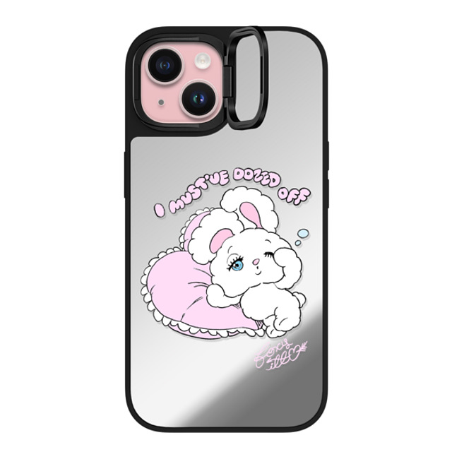 foxy illustrations x CASETiFY iPhone 15 ケース Cartoon Silver on Black ミラー リングスタンドケース MagSafe対応 Awakening of QT Back to School foxy illustrations x CASETiFY iPhone 15 ケース Cartoon Silver on Black ミラー リングスタンドケース MagSafe対応 Awakening of QT Back to School