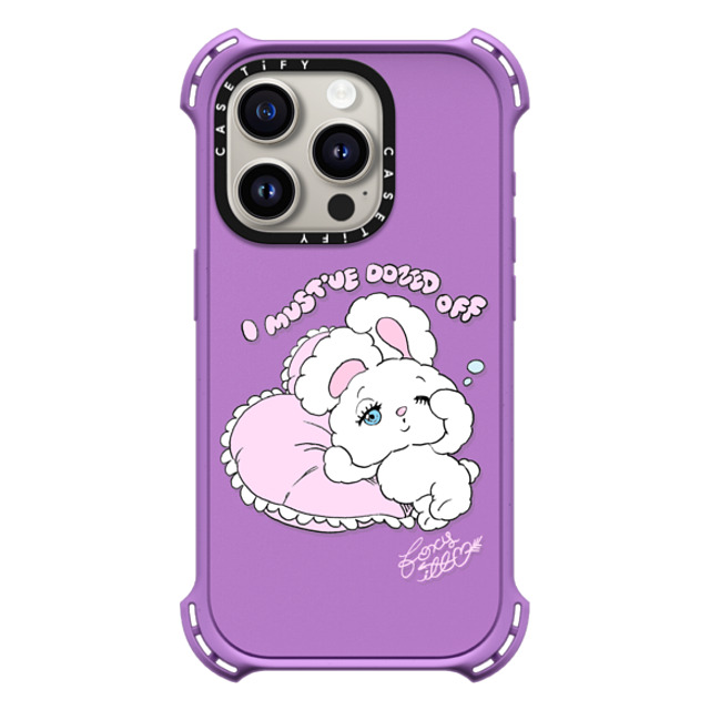 foxy illustrations x CASETiFY iPhone 15 Pro Case Cartoon Matte Purple バウンスケース Awakening of QT Mother's Day foxy illustrations x CASETiFY iPhone 15 Pro Case Cartoon Matte Purple バウンスケース Awakening of QT Mother's Day