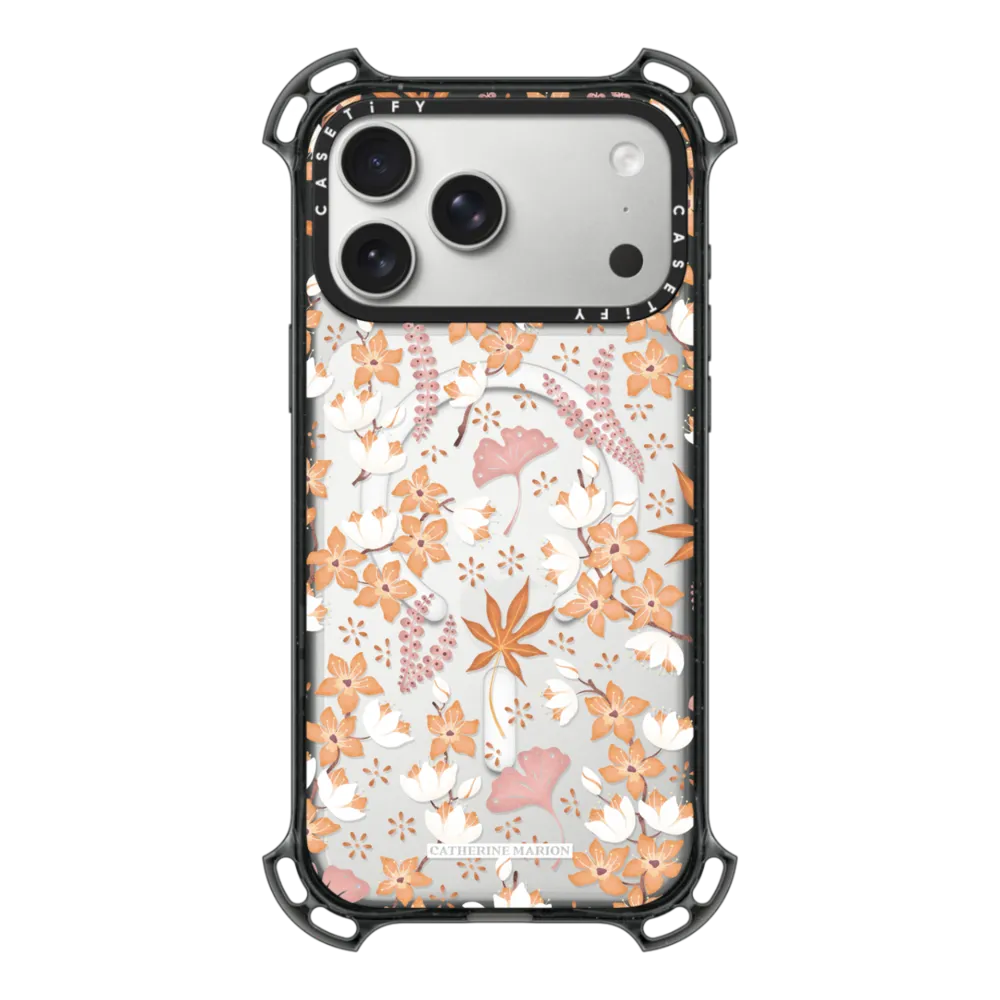 Bounce iPhone 17 Pro Max Case MagSafe Compatible - Japanese Garden