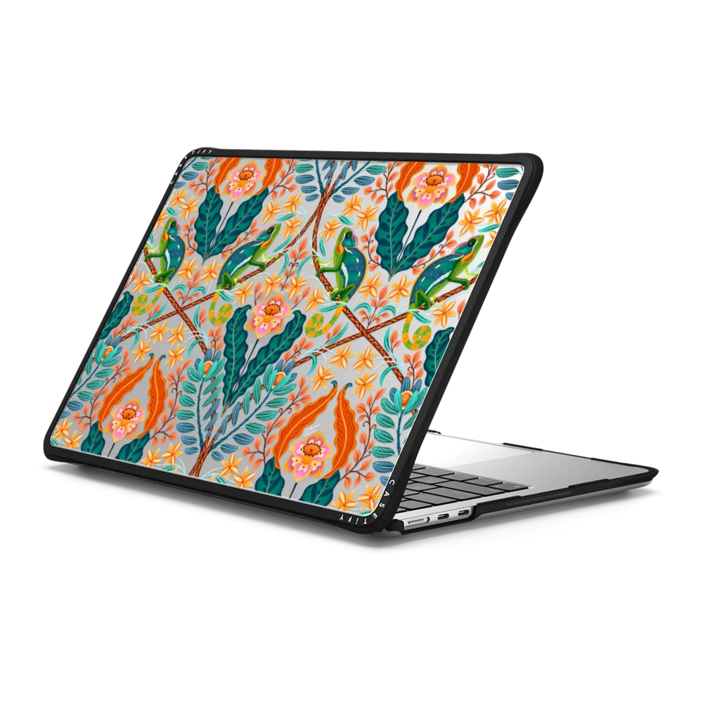 Impact MacBook Air 13-inch (M2 - M4) Case - Chameleons (Orange) by Catherine Marion