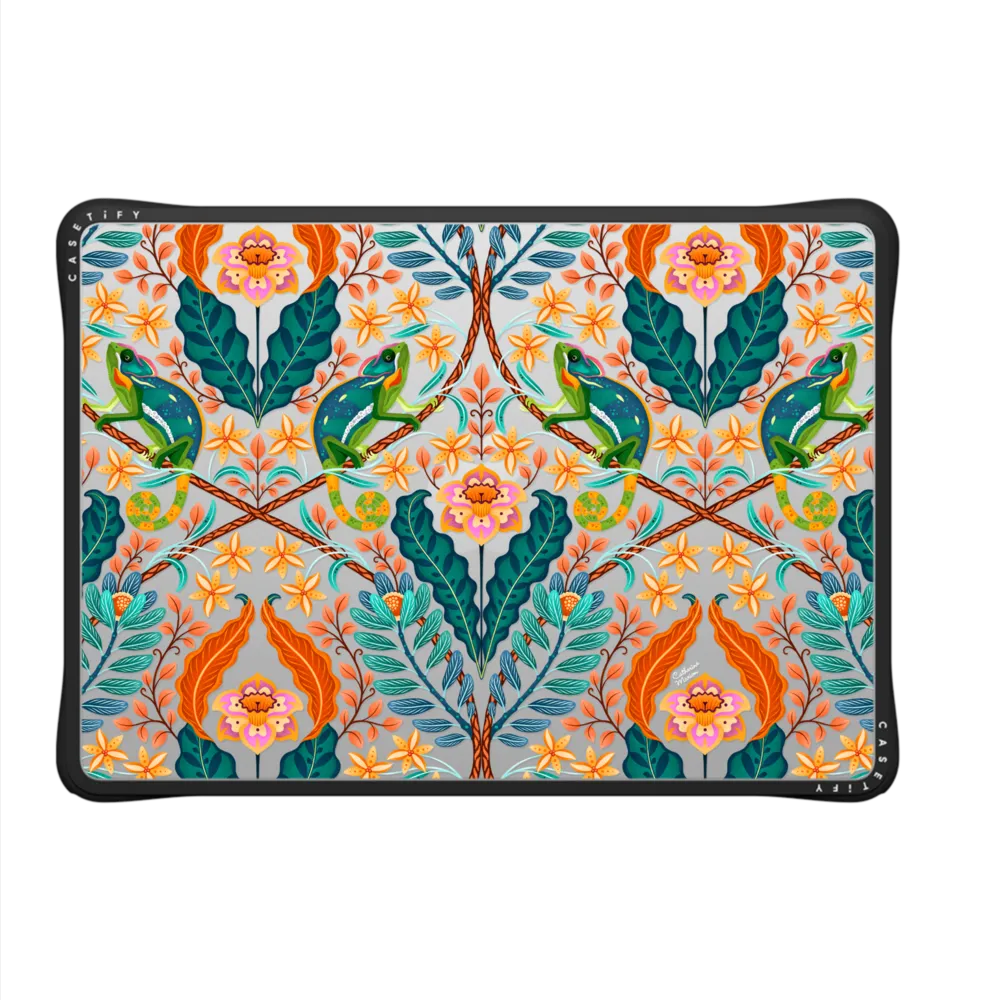 Impact MacBook Air 13-inch (M2 - M4) Case - Chameleons (Orange) by Catherine Marion